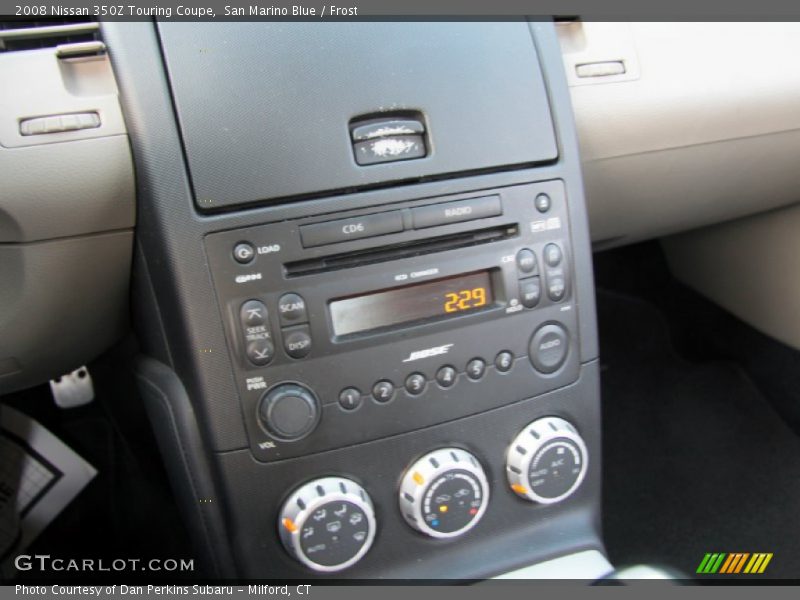 San Marino Blue / Frost 2008 Nissan 350Z Touring Coupe
