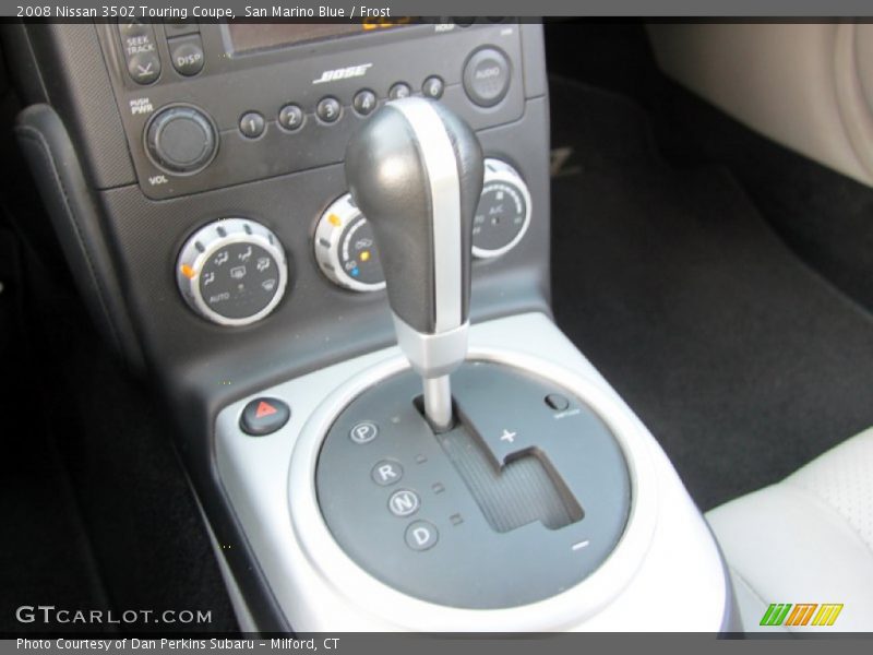 San Marino Blue / Frost 2008 Nissan 350Z Touring Coupe