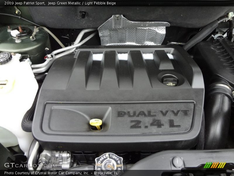 Jeep Green Metallic / Light Pebble Beige 2009 Jeep Patriot Sport