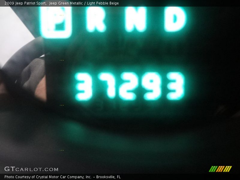 Jeep Green Metallic / Light Pebble Beige 2009 Jeep Patriot Sport