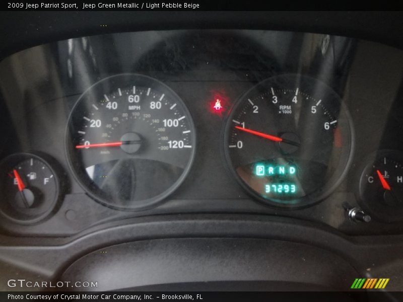 Jeep Green Metallic / Light Pebble Beige 2009 Jeep Patriot Sport