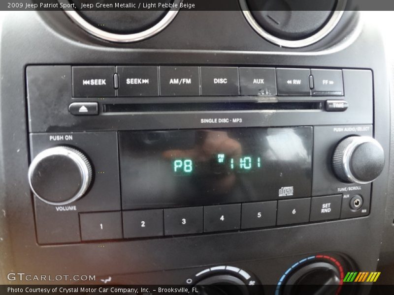 Jeep Green Metallic / Light Pebble Beige 2009 Jeep Patriot Sport