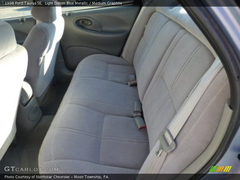 Light Denim Blue Metallic / Medium Graphite 1998 Ford Taurus SE