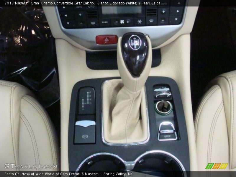  2013 GranTurismo Convertible GranCabrio 6 Speed ZF Paddle-Shift Automatic Shifter