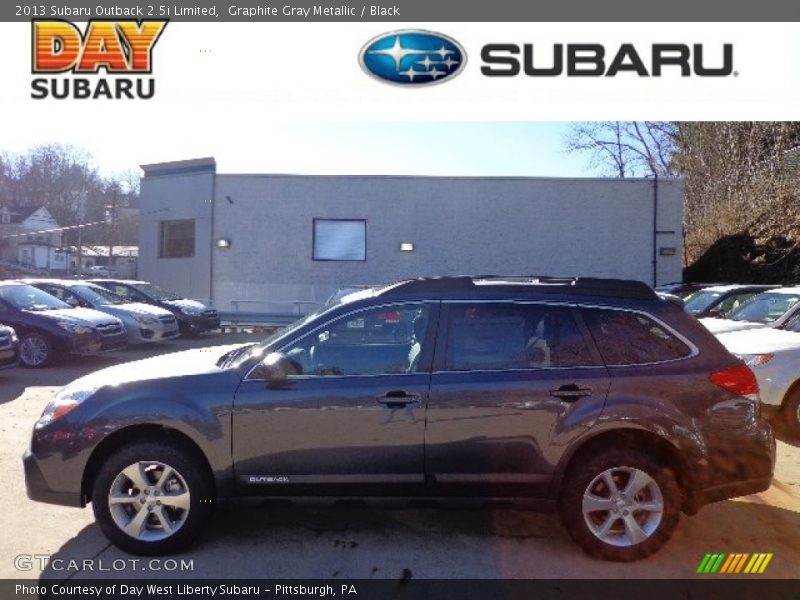 Graphite Gray Metallic / Black 2013 Subaru Outback 2.5i Limited