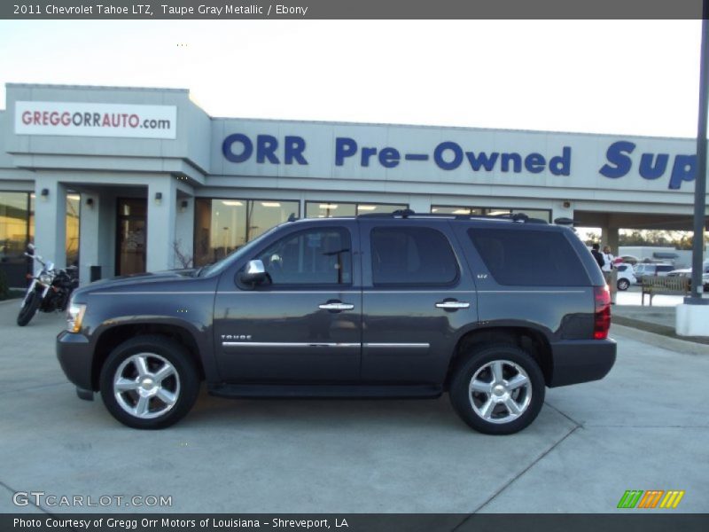 Taupe Gray Metallic / Ebony 2011 Chevrolet Tahoe LTZ