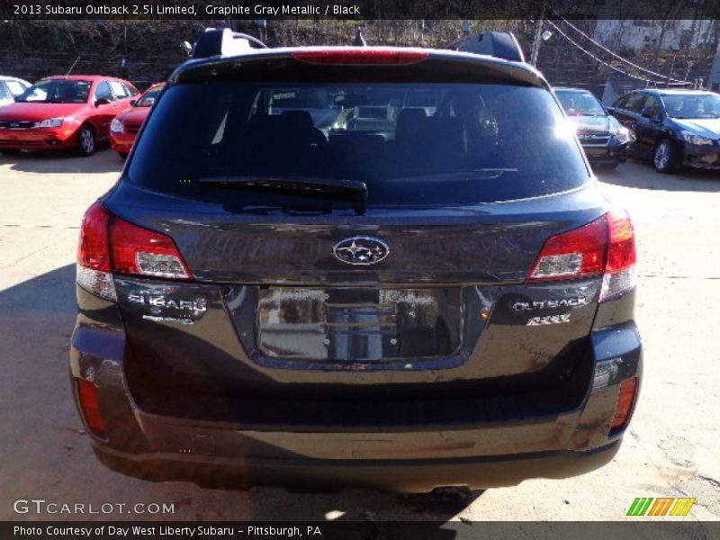 Graphite Gray Metallic / Black 2013 Subaru Outback 2.5i Limited