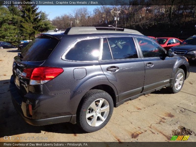 Graphite Gray Metallic / Black 2013 Subaru Outback 2.5i Limited