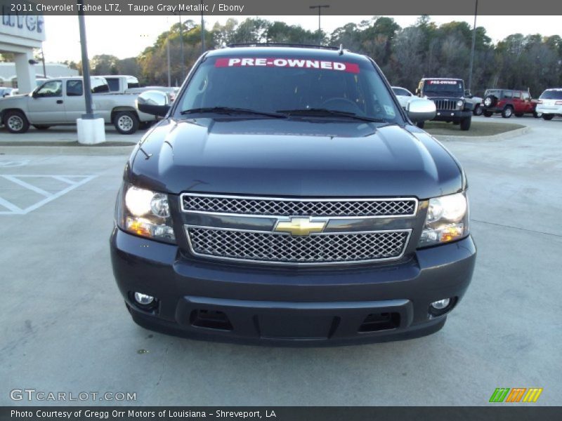 Taupe Gray Metallic / Ebony 2011 Chevrolet Tahoe LTZ
