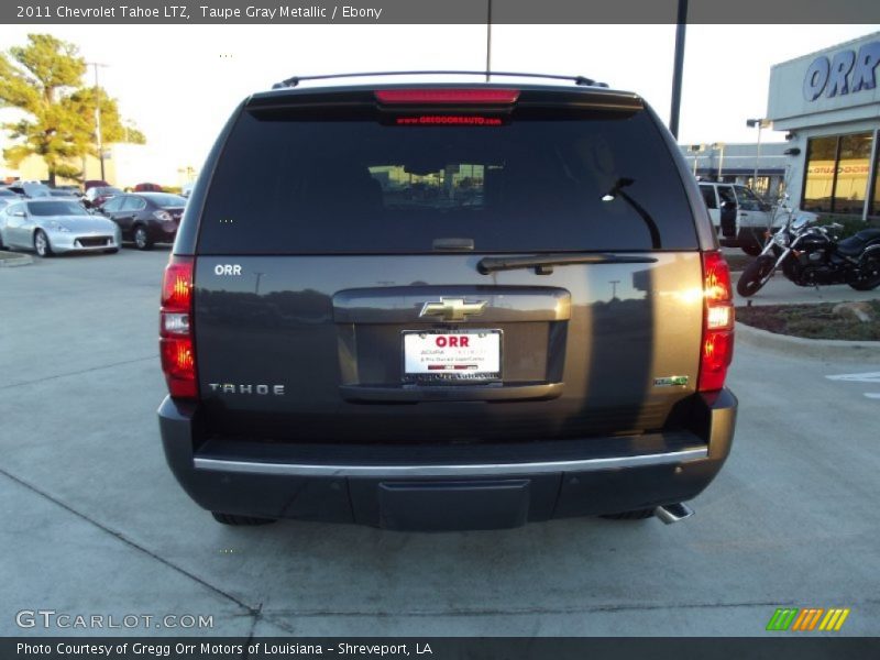 Taupe Gray Metallic / Ebony 2011 Chevrolet Tahoe LTZ