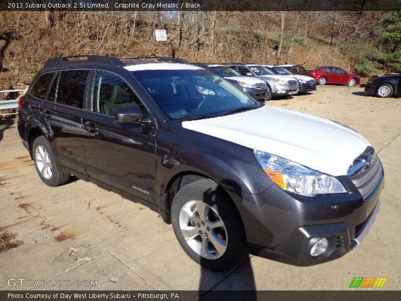 Graphite Gray Metallic / Black 2013 Subaru Outback 2.5i Limited