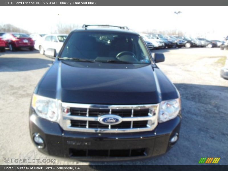 Black / Charcoal Black 2010 Ford Escape XLT V6 4WD