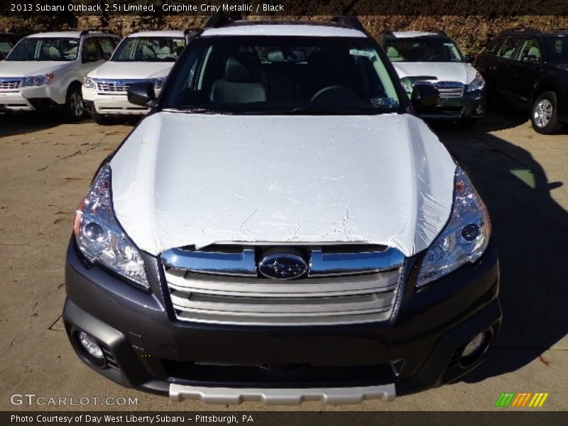 Graphite Gray Metallic / Black 2013 Subaru Outback 2.5i Limited