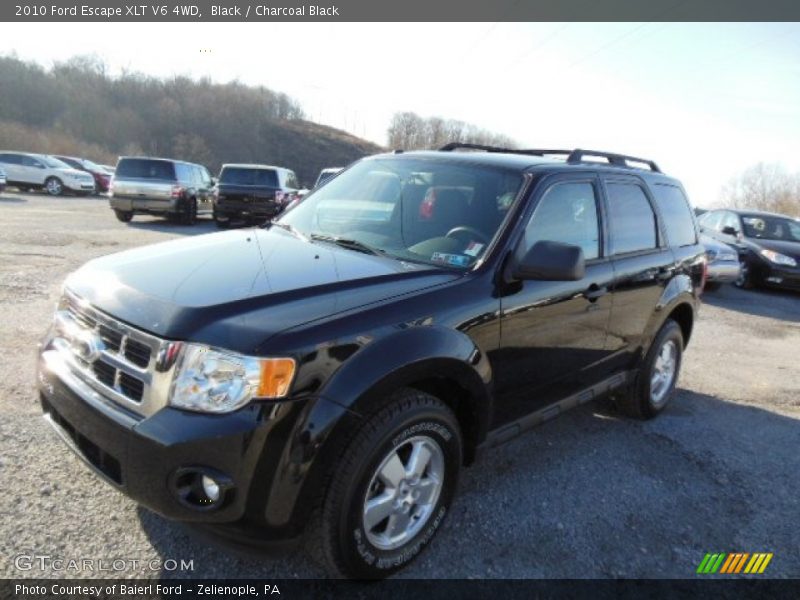 Black / Charcoal Black 2010 Ford Escape XLT V6 4WD