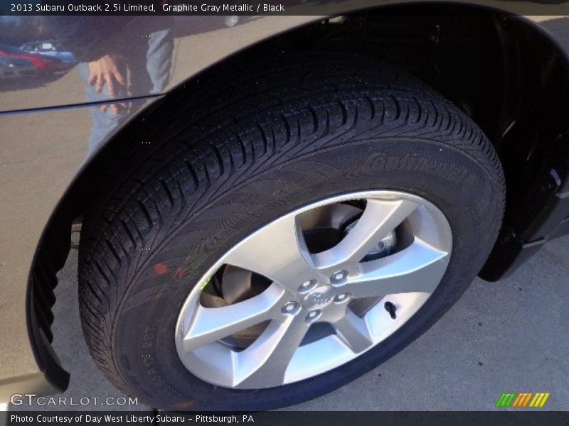 Graphite Gray Metallic / Black 2013 Subaru Outback 2.5i Limited