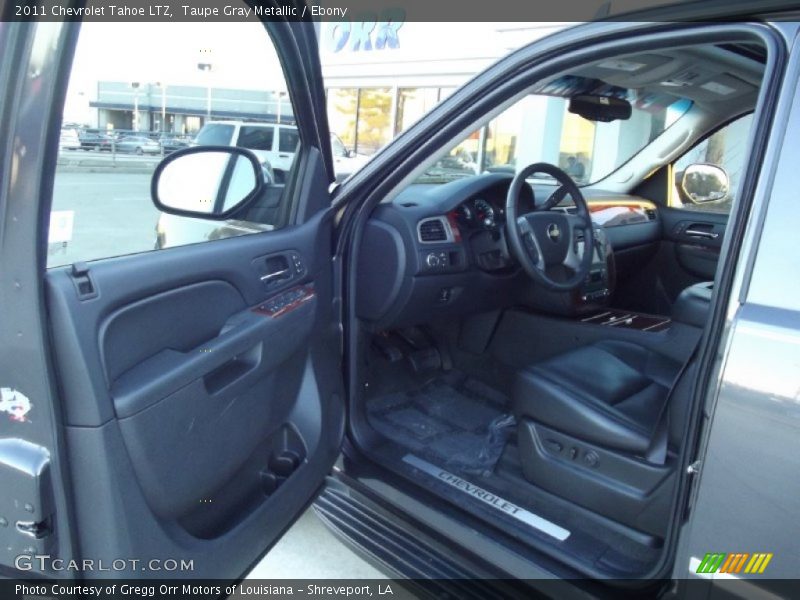Taupe Gray Metallic / Ebony 2011 Chevrolet Tahoe LTZ