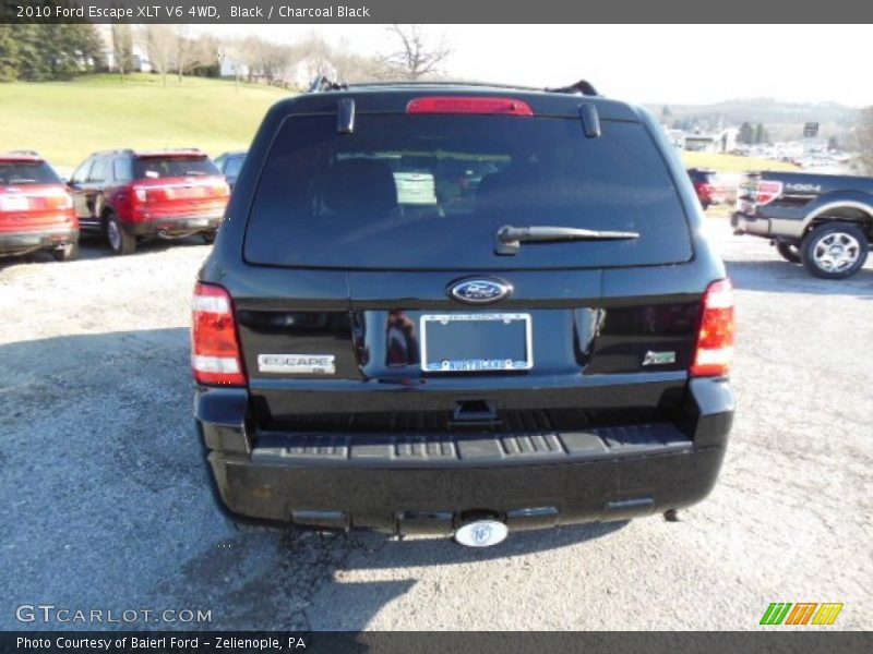 Black / Charcoal Black 2010 Ford Escape XLT V6 4WD
