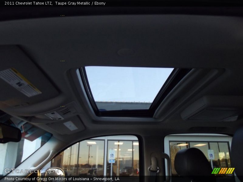 Taupe Gray Metallic / Ebony 2011 Chevrolet Tahoe LTZ