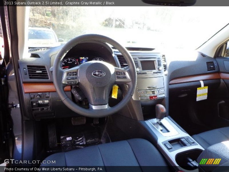 Graphite Gray Metallic / Black 2013 Subaru Outback 2.5i Limited