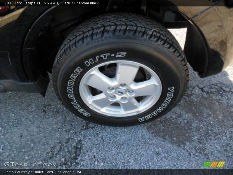 Black / Charcoal Black 2010 Ford Escape XLT V6 4WD