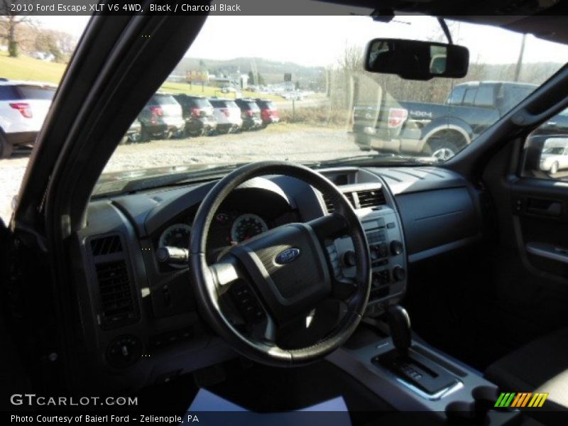 Black / Charcoal Black 2010 Ford Escape XLT V6 4WD