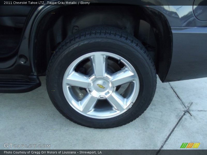 Taupe Gray Metallic / Ebony 2011 Chevrolet Tahoe LTZ