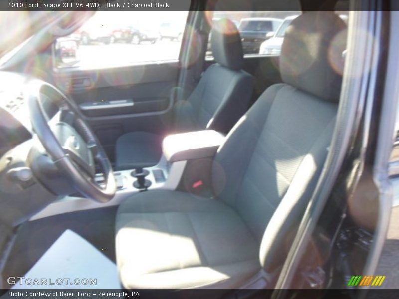 Black / Charcoal Black 2010 Ford Escape XLT V6 4WD