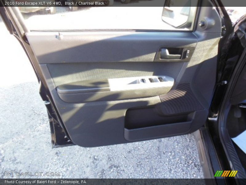Black / Charcoal Black 2010 Ford Escape XLT V6 4WD