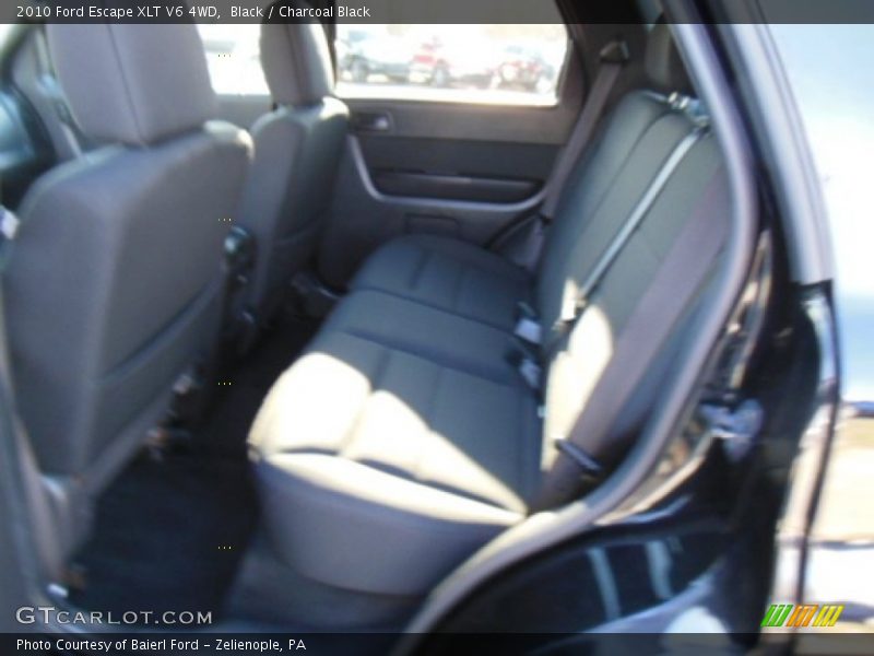 Black / Charcoal Black 2010 Ford Escape XLT V6 4WD