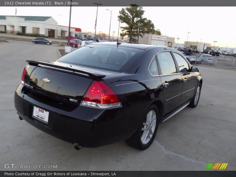 Black / Ebony 2012 Chevrolet Impala LTZ