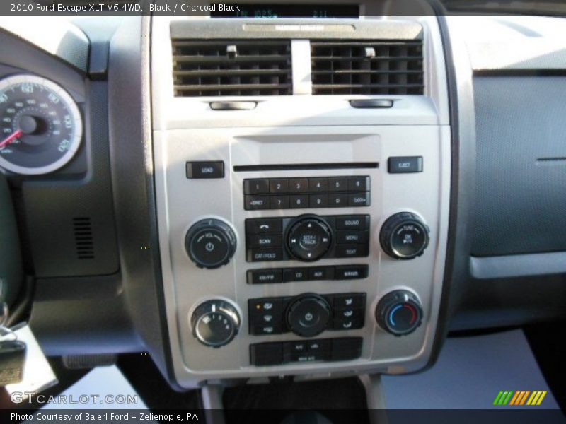 Black / Charcoal Black 2010 Ford Escape XLT V6 4WD