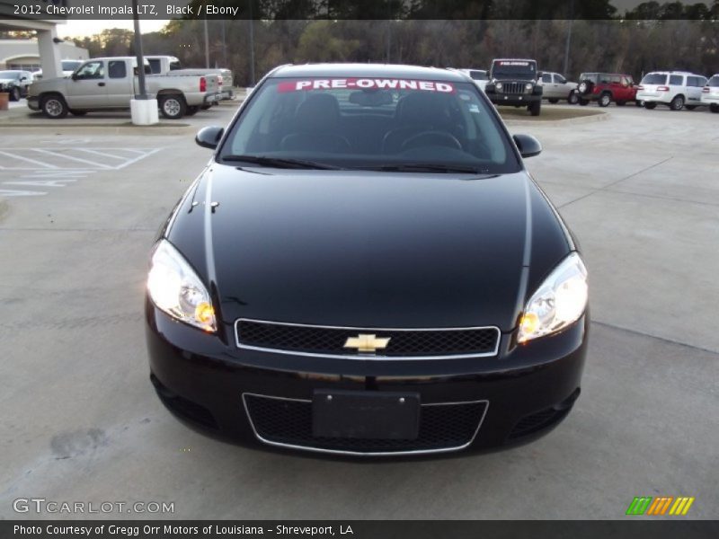 Black / Ebony 2012 Chevrolet Impala LTZ