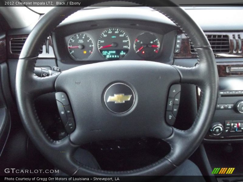 Black / Ebony 2012 Chevrolet Impala LTZ