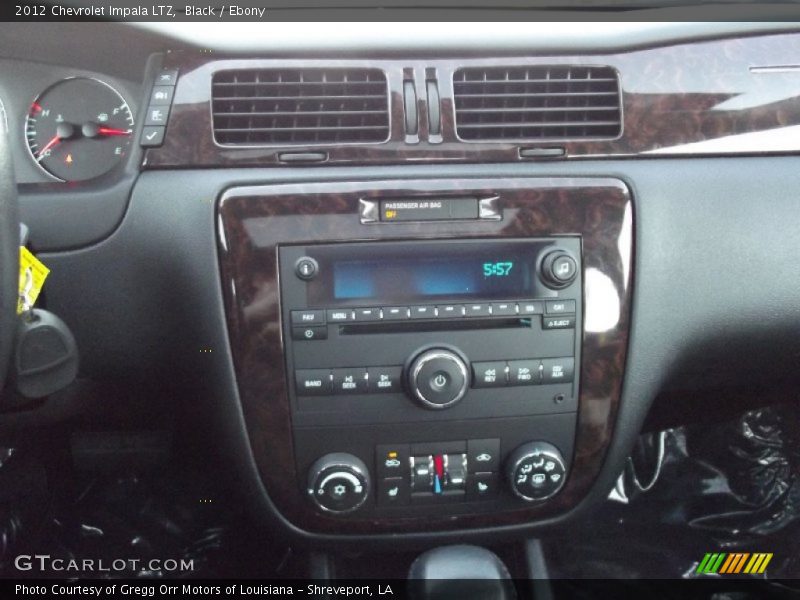 Black / Ebony 2012 Chevrolet Impala LTZ