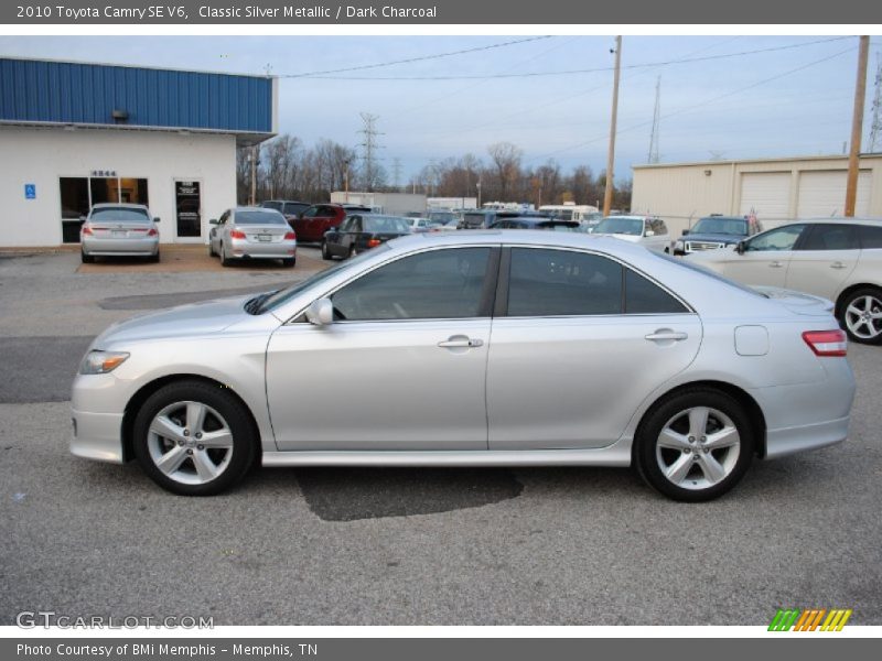 Classic Silver Metallic / Dark Charcoal 2010 Toyota Camry SE V6