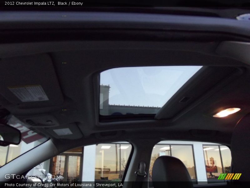 Black / Ebony 2012 Chevrolet Impala LTZ