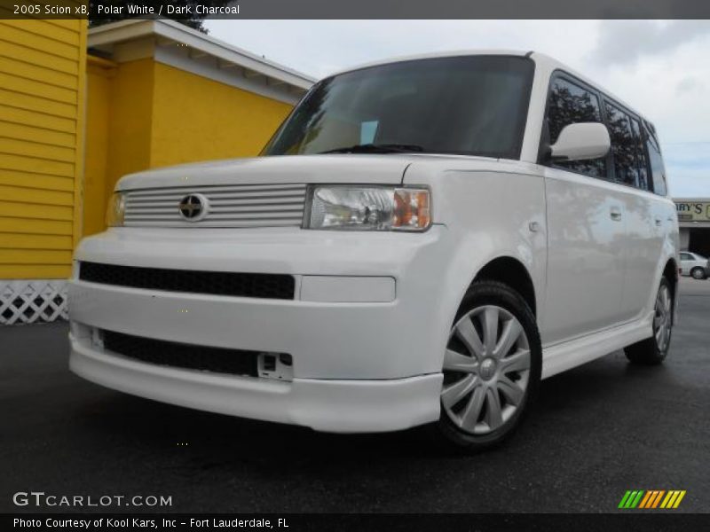 Polar White / Dark Charcoal 2005 Scion xB