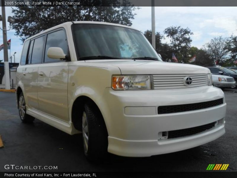 Polar White / Dark Charcoal 2005 Scion xB