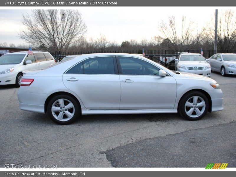Classic Silver Metallic / Dark Charcoal 2010 Toyota Camry SE V6