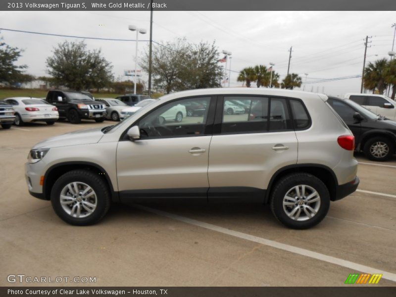  2013 Tiguan S White Gold Metallic