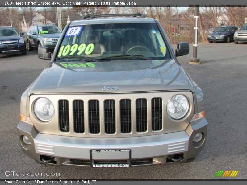 Light Khaki Metallic / Pastel Pebble Beige 2007 Jeep Patriot Limited 4x4