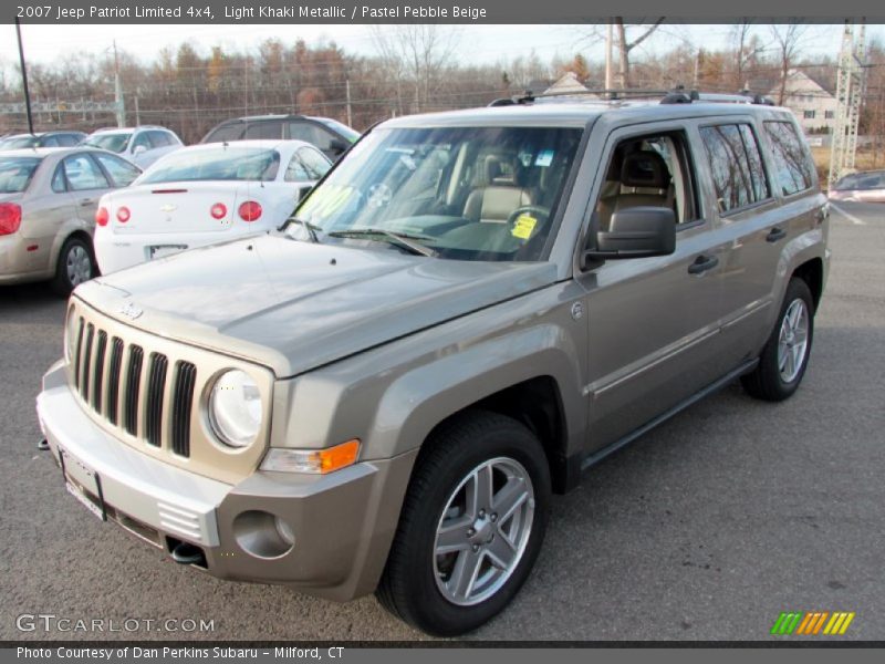 Light Khaki Metallic / Pastel Pebble Beige 2007 Jeep Patriot Limited 4x4