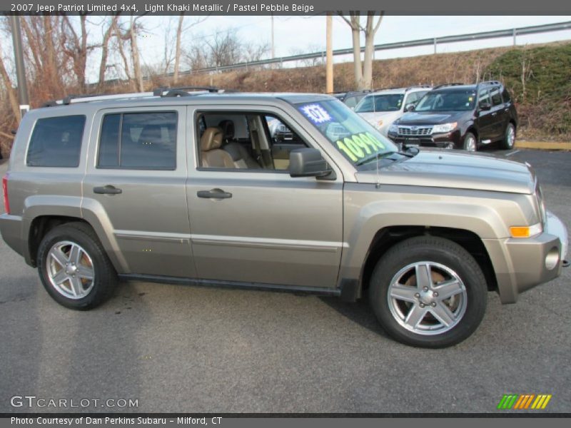 Light Khaki Metallic / Pastel Pebble Beige 2007 Jeep Patriot Limited 4x4