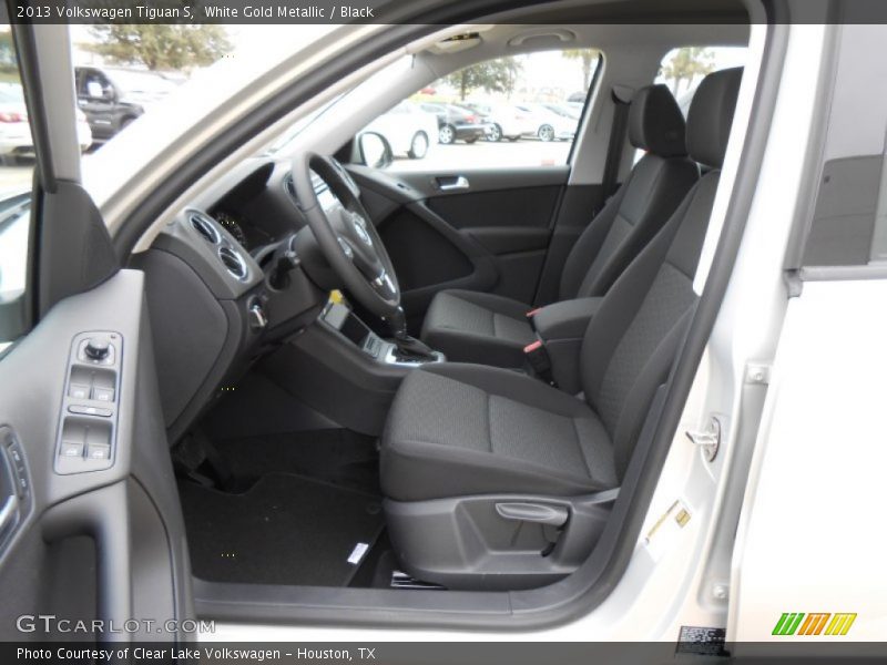 Black Interior - 2013 Tiguan S 