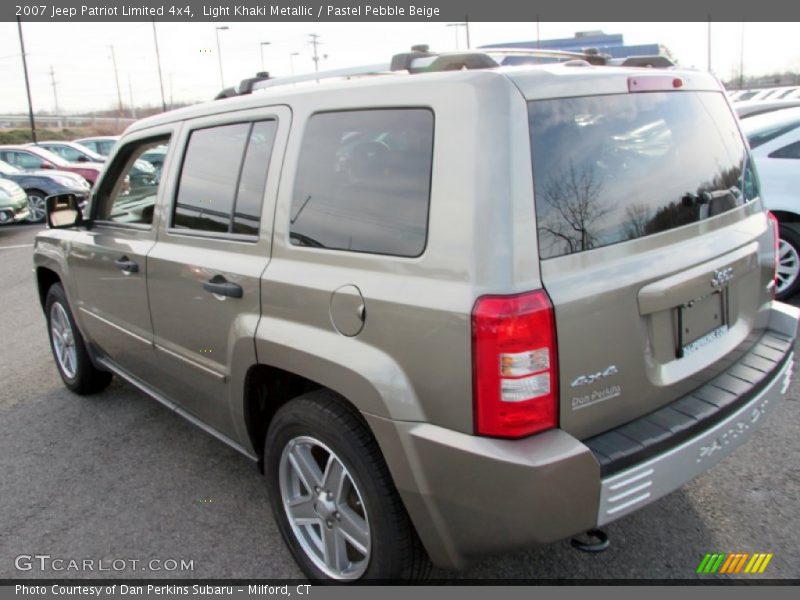 Light Khaki Metallic / Pastel Pebble Beige 2007 Jeep Patriot Limited 4x4