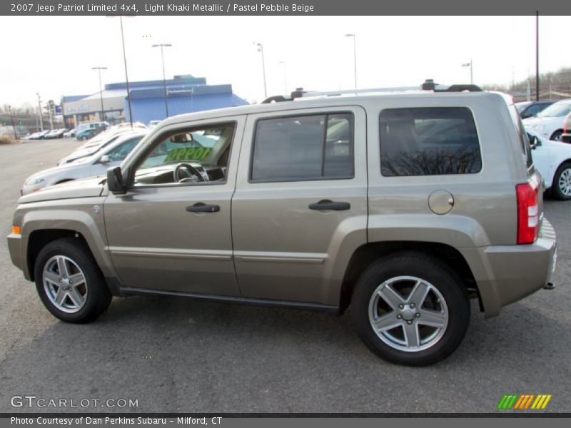 Light Khaki Metallic / Pastel Pebble Beige 2007 Jeep Patriot Limited 4x4