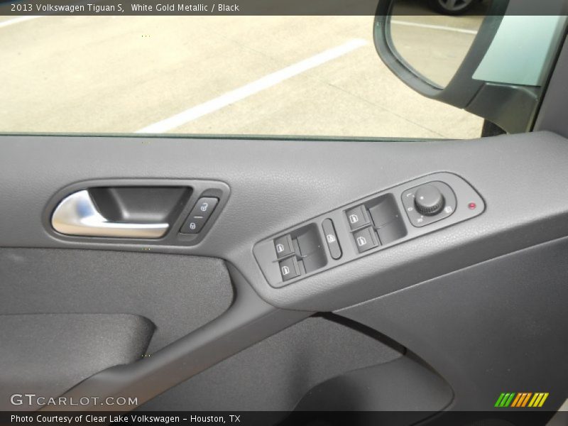 White Gold Metallic / Black 2013 Volkswagen Tiguan S