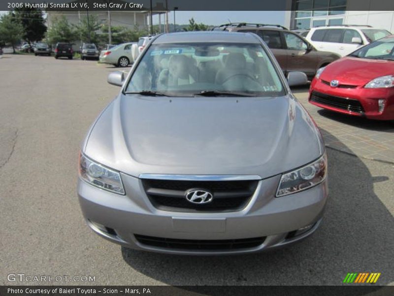 Steel Gray / Gray 2006 Hyundai Sonata LX V6