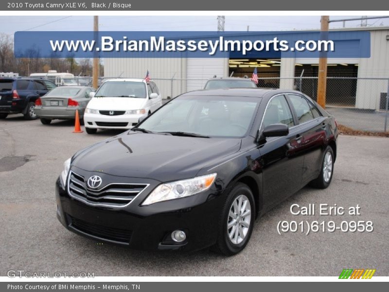 Black / Bisque 2010 Toyota Camry XLE V6