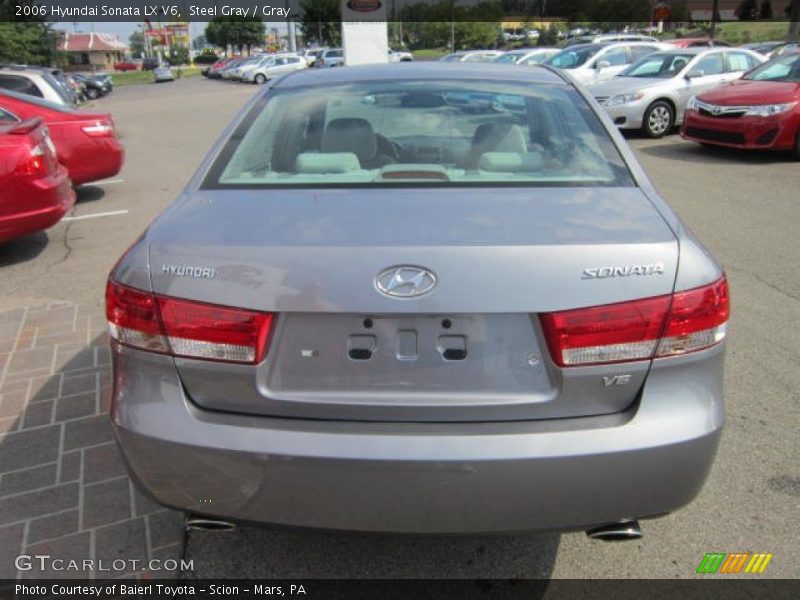 Steel Gray / Gray 2006 Hyundai Sonata LX V6